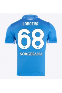 SSC Napoli Stanislav Lobotka #68 Fotballdrakt Hjemme Klær 2024-25 Korte ermer